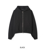 Cloud Overfit Crop Hoodie