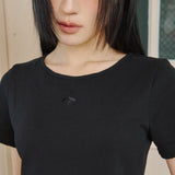Updraft Slim Fit T-shirts [Black]