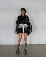 [UNISEX] Track Glossy Windbreaker Jersey Jacket