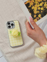 【マグセーフケース】Summer Dot Case_Yellow