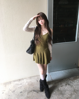 Slim crop cardigan