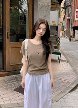ルーズデイリーラウンド半袖Tシャツ (6color)