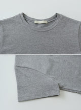 シンプル＆ベーシックなラウンド半袖Tシャツ (6color)