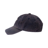 TWILL FADED RANDOM STITCH EMBROIDERY パッチウォッシュボールキャップ