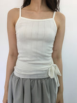Mono Tie-Up Sleeveless (4color)