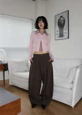 TUCK BALLOON SLACKS