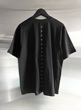 (Unisex) レンリットアイレットオーバーフィット半袖Tシャツ