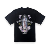 "BLESSED VIRGIN" PRINTED S/S T-SHIRT
