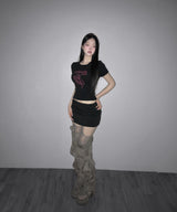 garter lace stocking