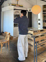Eden high neck knit cardigan