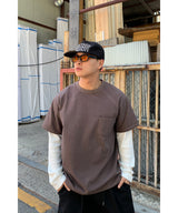 Horn-rimmed mirror sunglasses