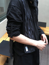 Niel Slub Roll-up Henley Long-Sleeve 3C