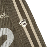 GARMENT HIGH NECK KNIT ZIP UP [KHAKI]