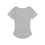 HARING SIGNATURE LOGO SNAP BUTTON U-NECK HALF T (3COLOR)