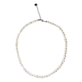 [set] pearl layered necklace