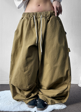 Giddy Balloon Carpenter Cargo Oversized Long Pants 5 Colors 