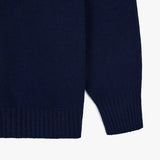 Stranger Classic Fit Essential Crewneck Sweater (Navy)
