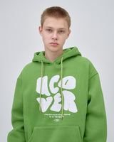 POINTAGE LOGO HOODIE - OLIVE GREEN