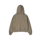 25FW WOMAN トゥインクルクロップフーディー ココア