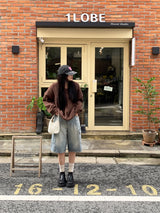 [MADE] カッドバミューダカーゴデニムパンツ
