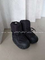 Ribbon Snow Tongue Winter Boots