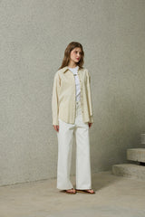 NOAH WIDE PANTS / ECRU