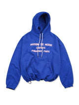 ]UNISEX Bendable Semi-Oversized Fit Hoodie Deep Blue (FCF1TS321M)