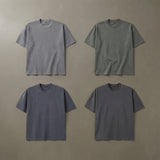 ミスト グレー ウォッシュド Tシャツ