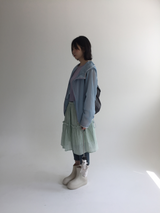 Block layer windbreaker (5color)
