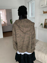 CAMO 2WAY SWEAT HOODIE (2C)