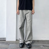 Washed Form Wide Pants