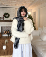 Ribble Mohair Wool Round Knit