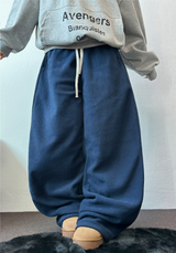 テディフリース🤎🐻 S-L🧸3サイズ ロングワイドヒーターパンツ 🤎💙💚3COLOR