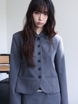 クラシックラウンドジャケット (GREY)