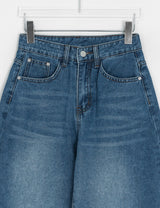 Bayani Washing Wide Denim Pants