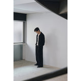 ベルベットコーデュロイカーブクロップジップアップ(Black)