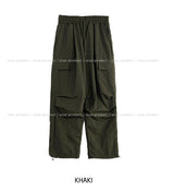 loopy pocket cargo nylon pants