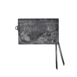 Cowhide Wax Wallet (Black)