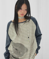 MY BEAR OFF-SHOULDER (GREEN) F26QB043