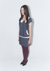 Button Point Skirt