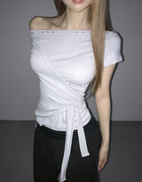 hdden tie top(3 color) 