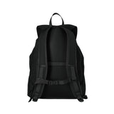 FLAP STRING BACKPACK / BLACK