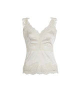 EVAN LACE SATIN RIBBON CAMISOLE