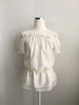 Mellow off shoulder blouse