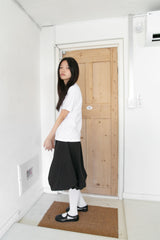 pumpkin banding midi skirt(3colors)