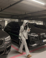 Hooded hoodie & pants set