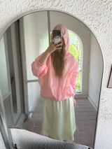 satin lace top