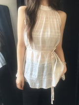 Remember halter blouse