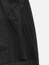 Work Herringbone Non-Fade Curved Denim (2c)