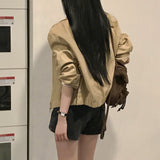 [Bellide made] Wytan, slit line cotton blouson